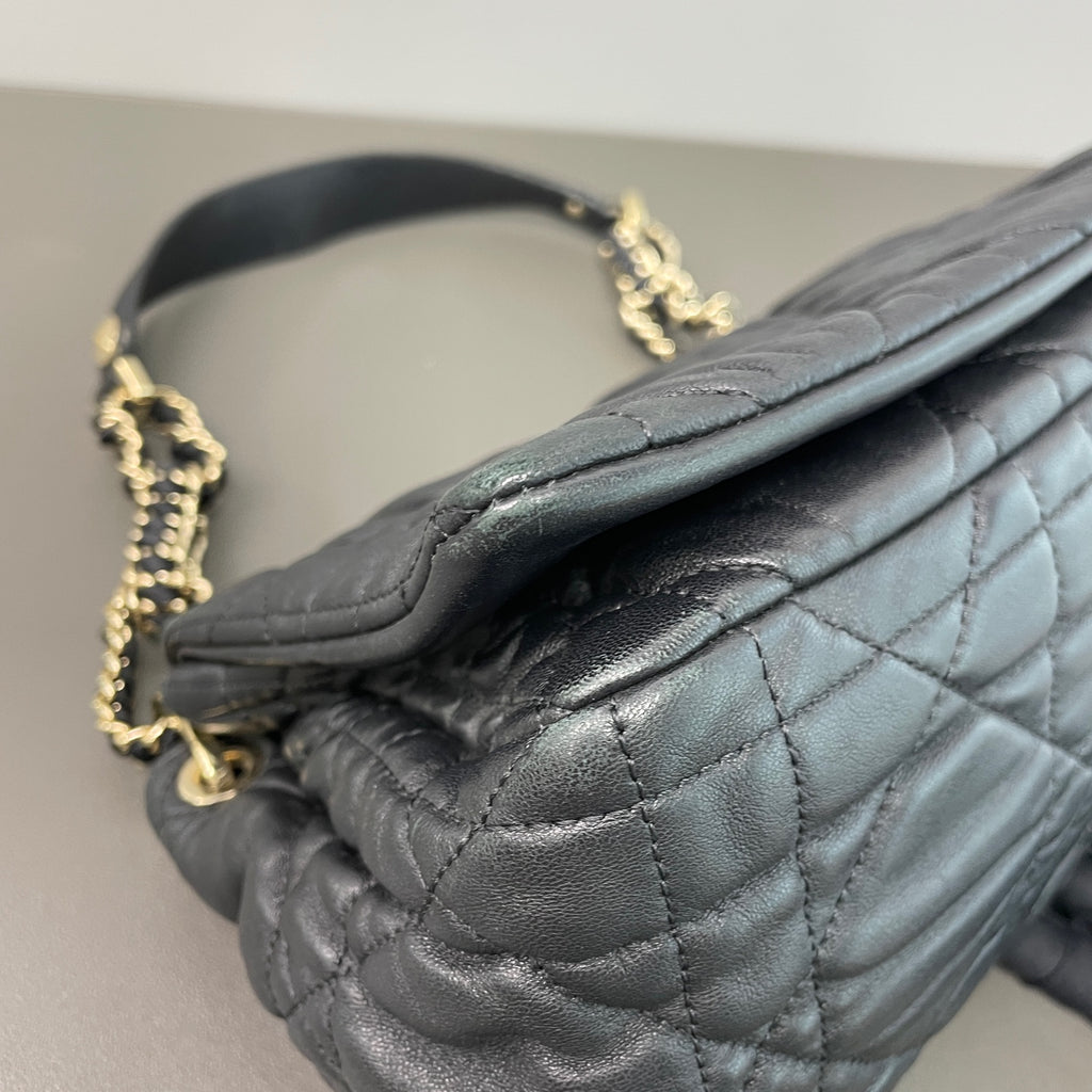 Dior Metal Black Shoulder Bag