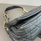 Dior Metal Black Shoulder Bag