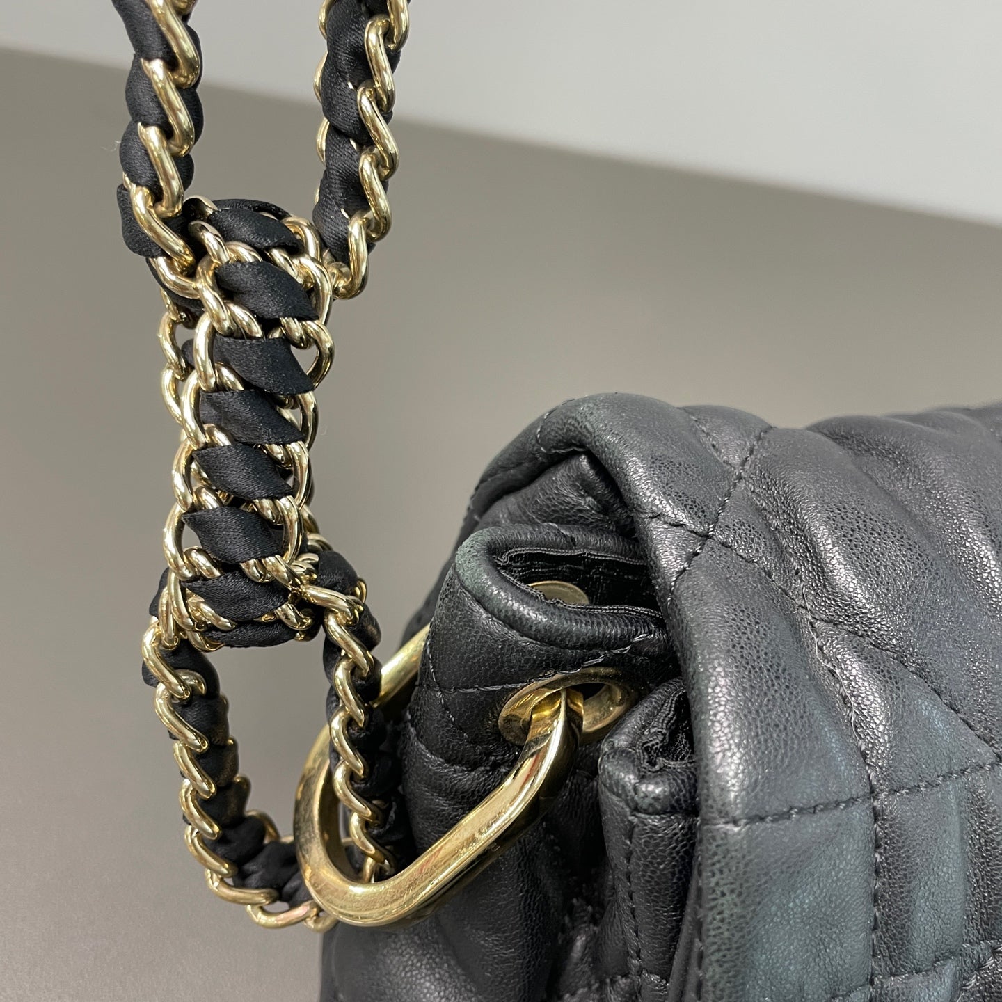 Dior Metal Black Shoulder Bag