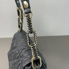 Dior Metal Black Shoulder Bag