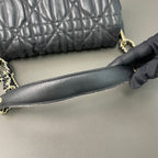 Dior Metal Black Shoulder Bag