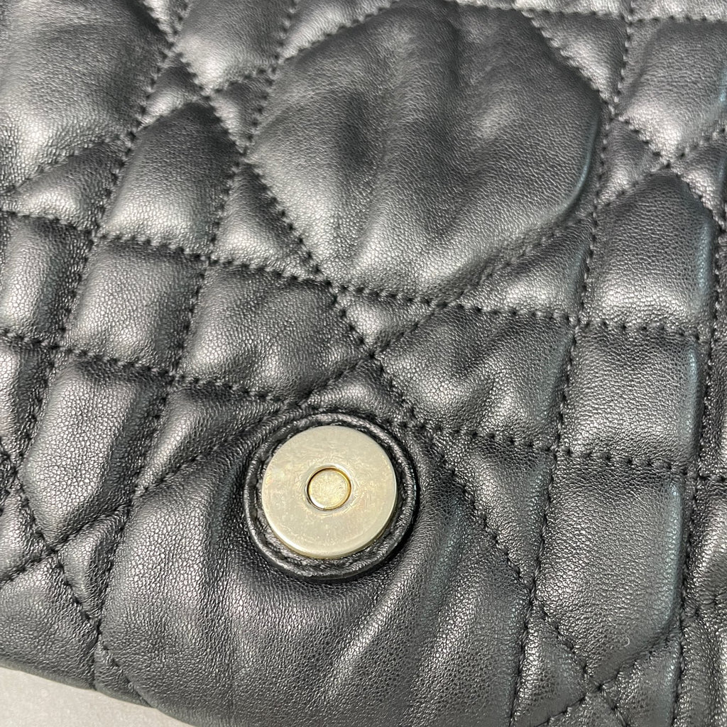 Dior Metal Black Shoulder Bag