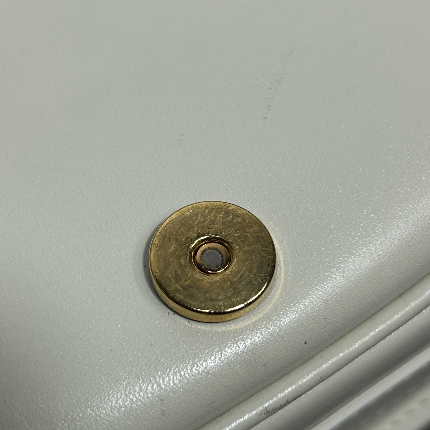 Dior White Saddle Bag