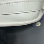 Dior White Saddle Bag