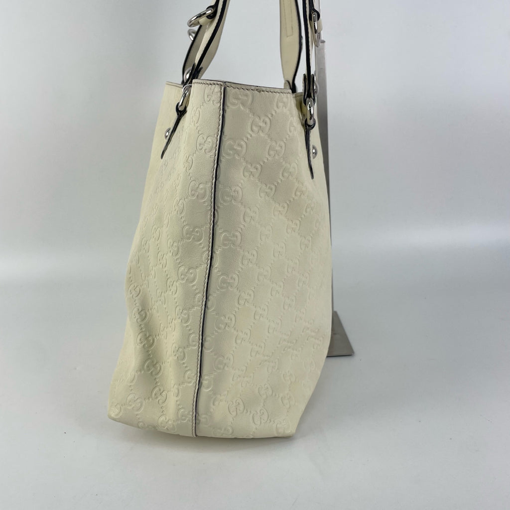 Gucci White Tote