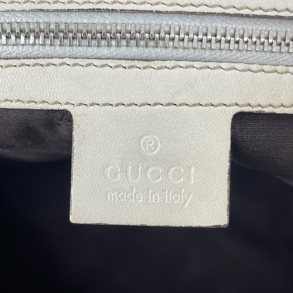Gucci White Tote