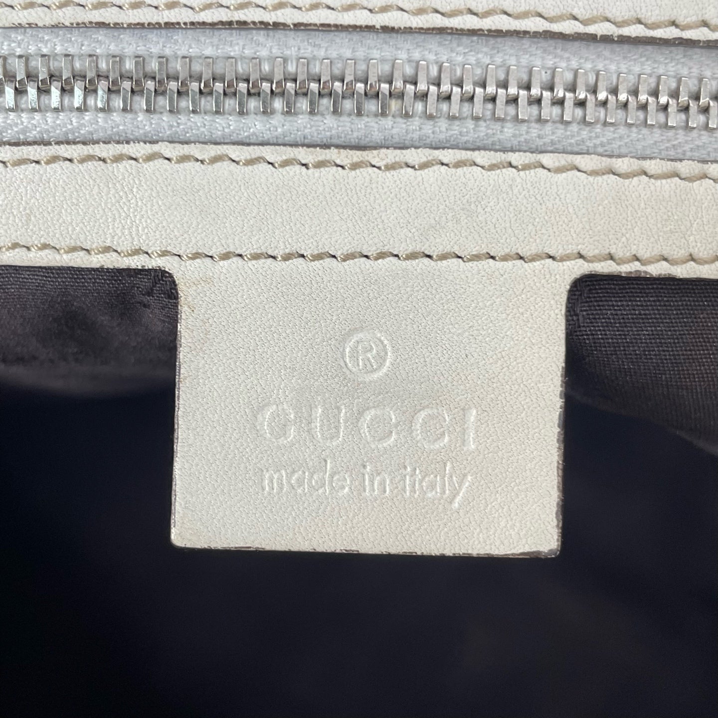 Gucci White Tote