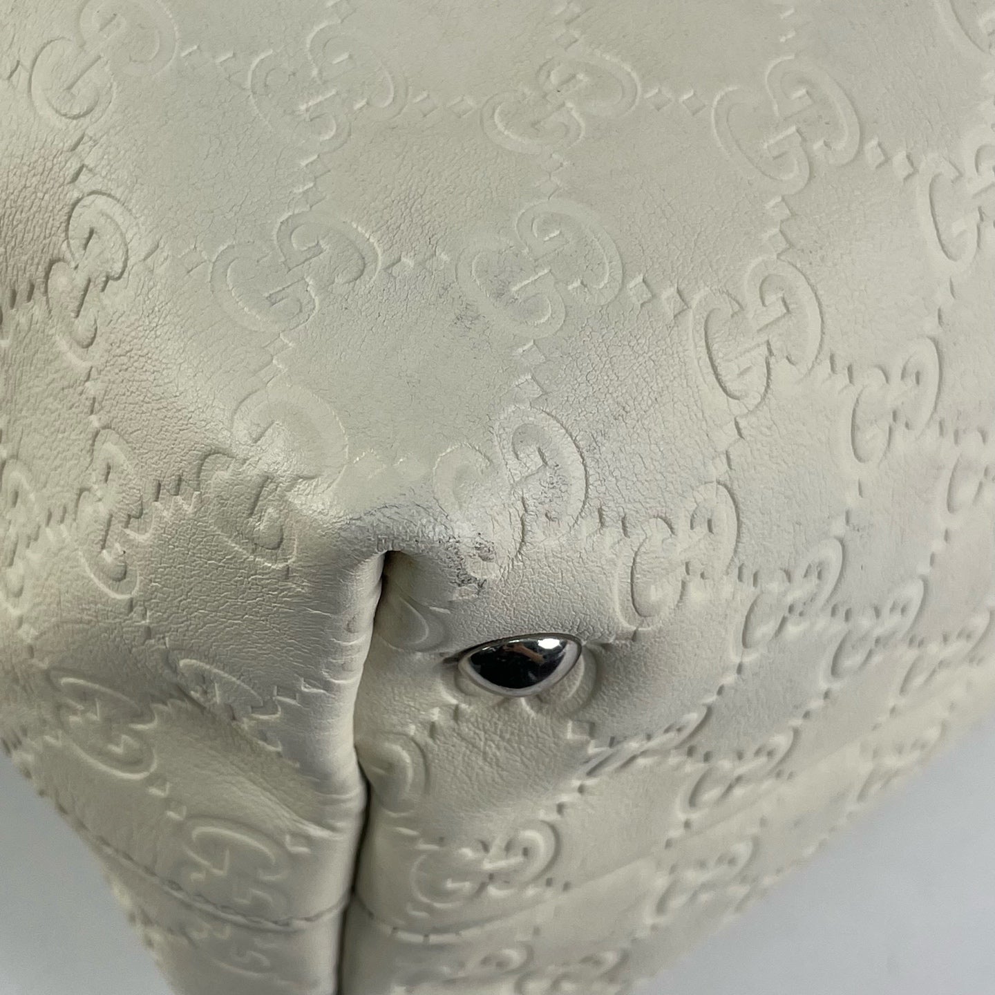 Gucci White Tote