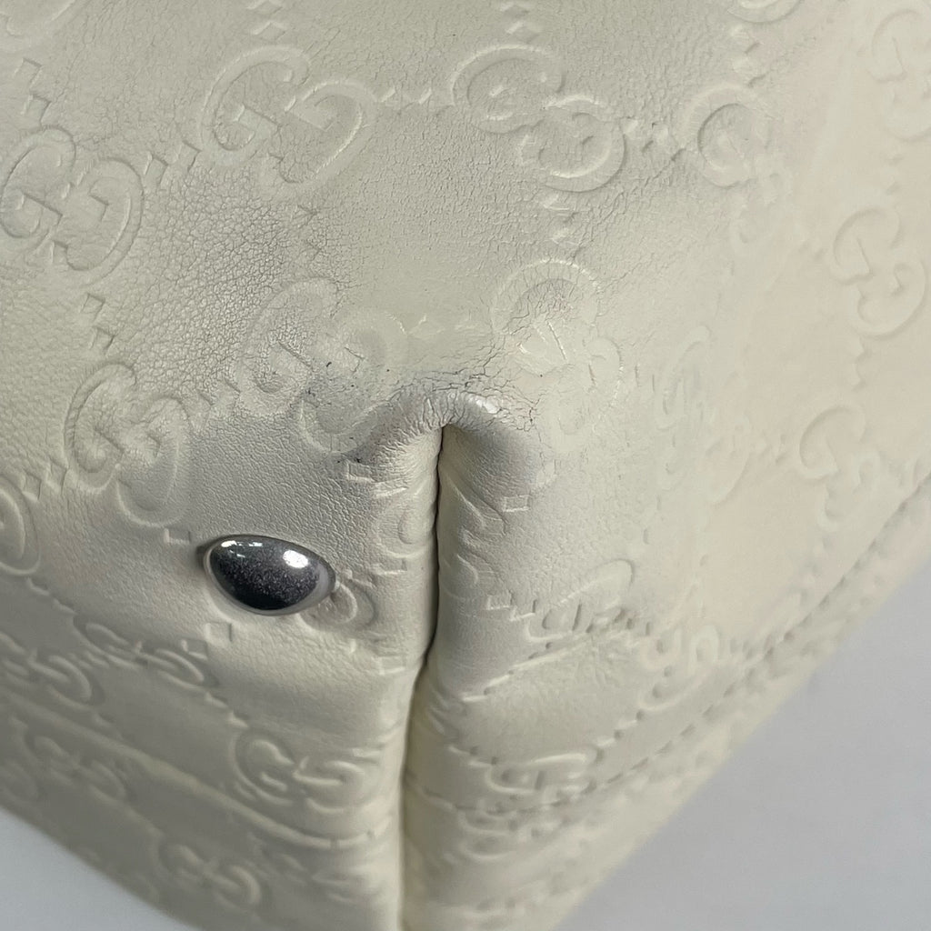 Gucci White Tote