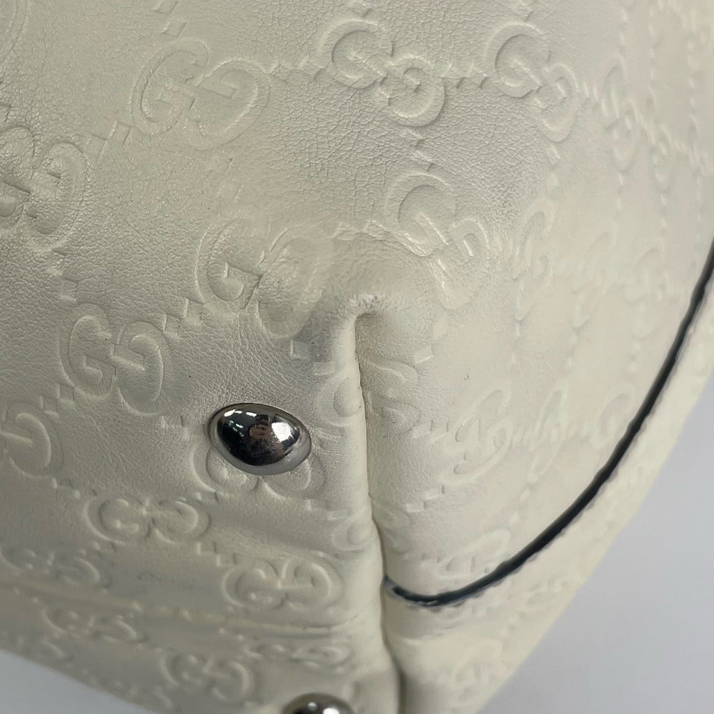 Gucci White Tote