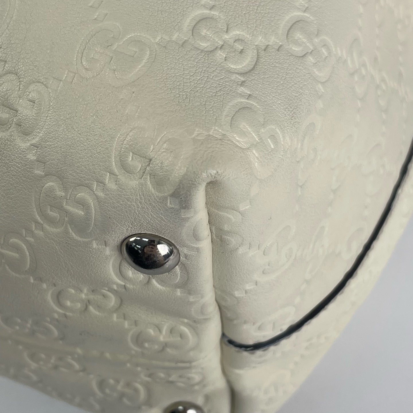 Gucci White Tote