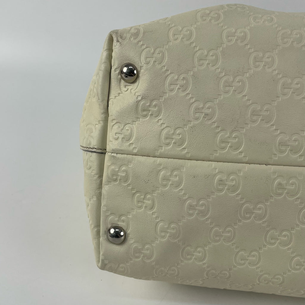 Gucci White Tote