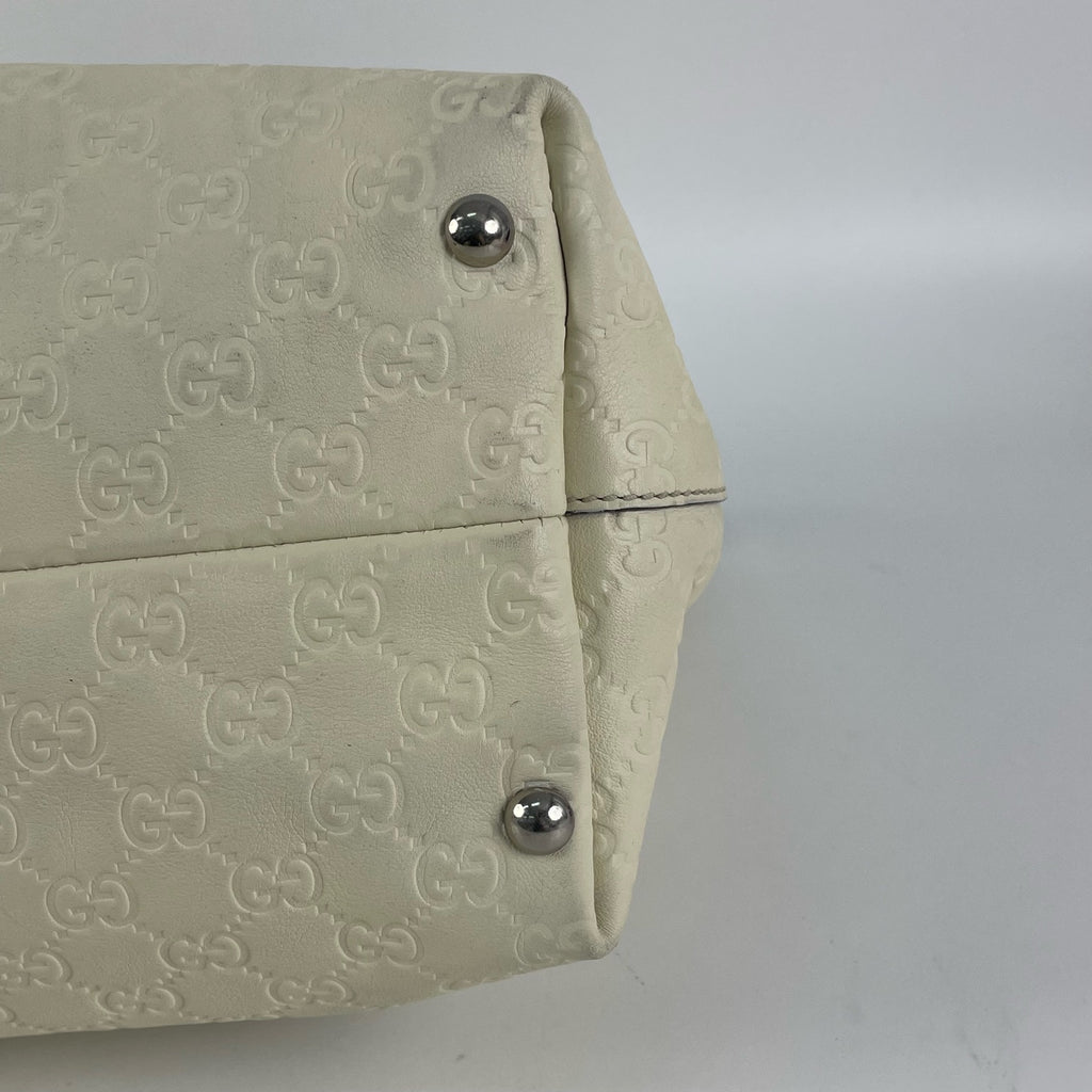 Gucci White Tote