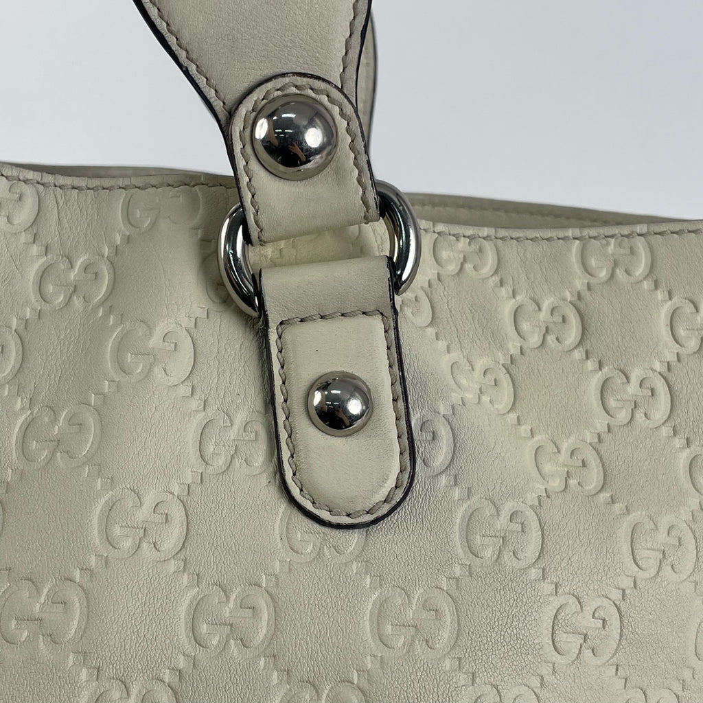 Gucci White Tote