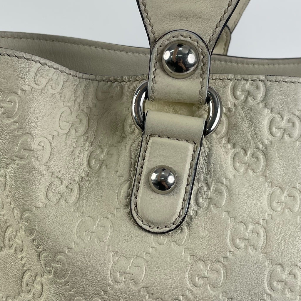 Gucci White Tote