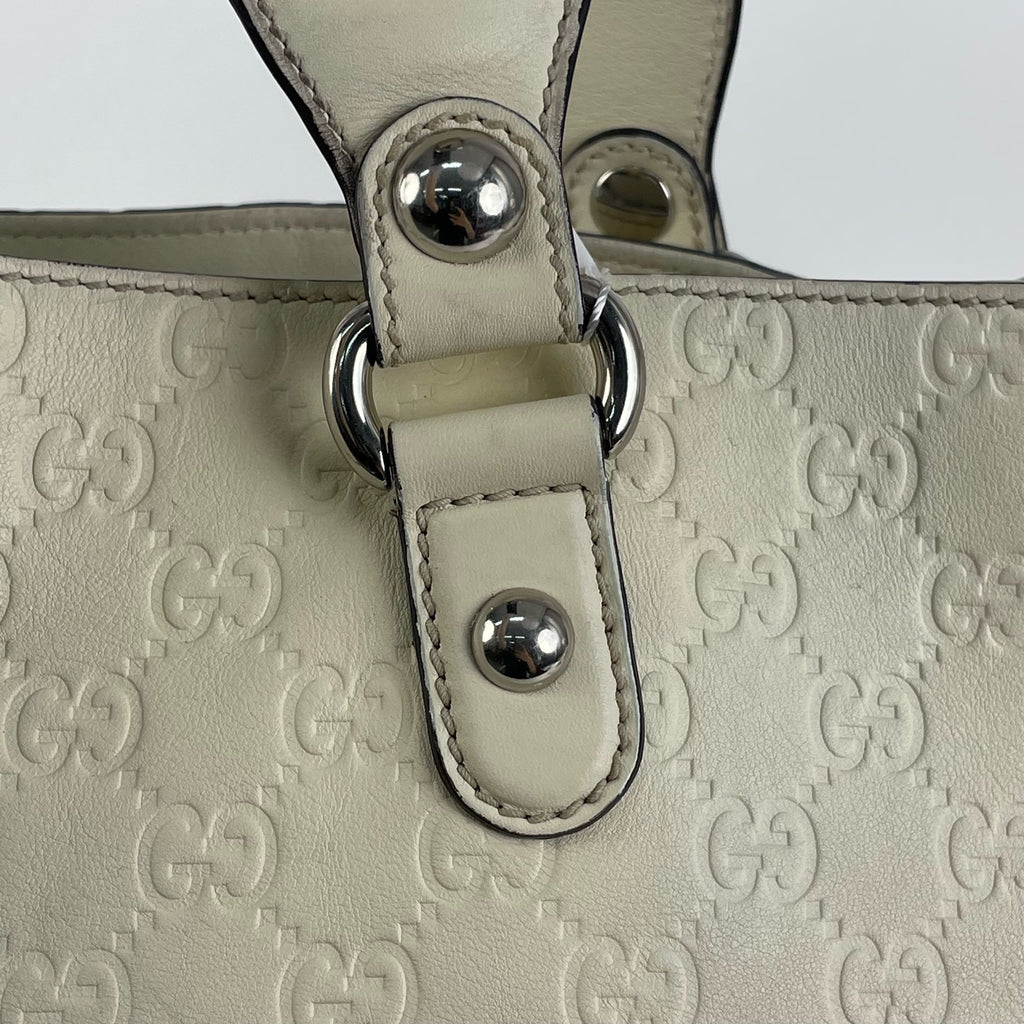 Gucci White Tote
