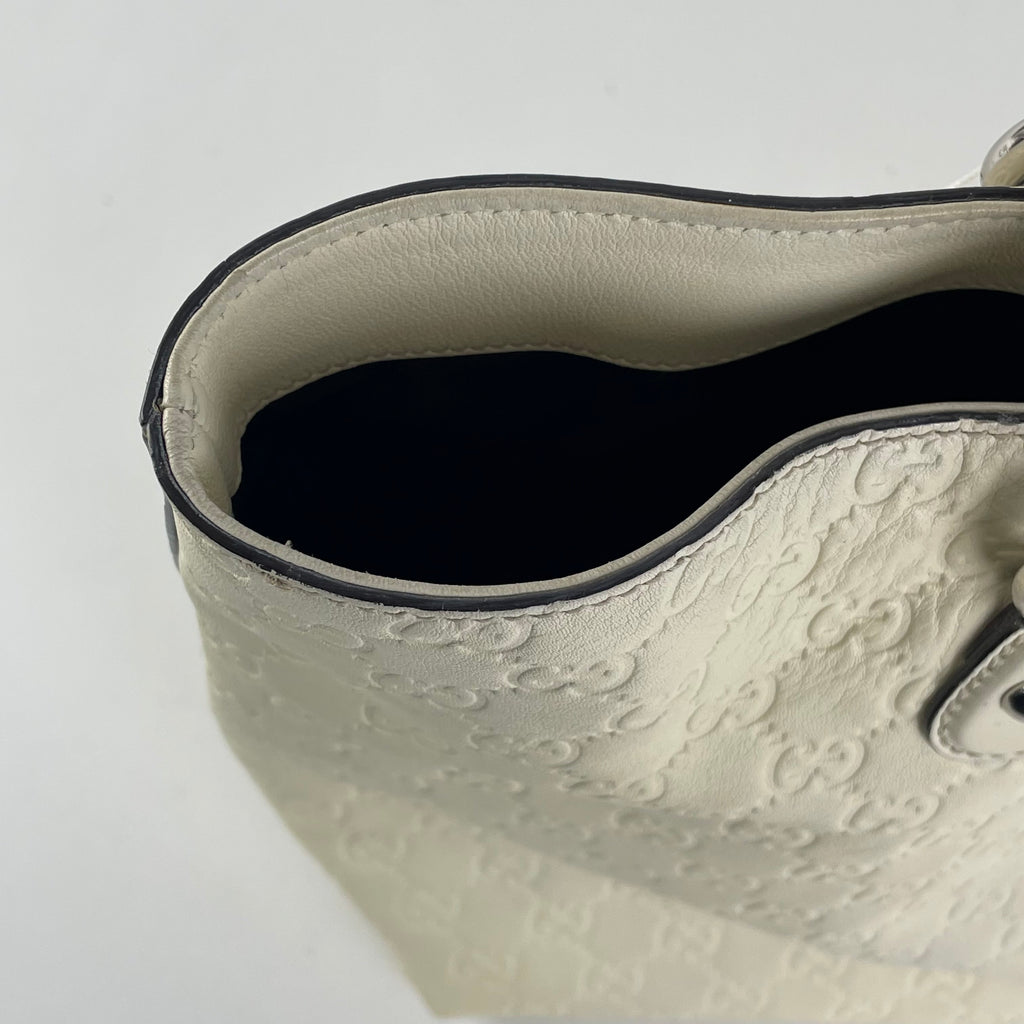 Gucci White Tote