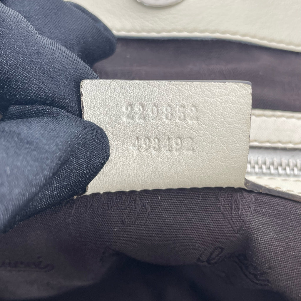 Gucci White Tote