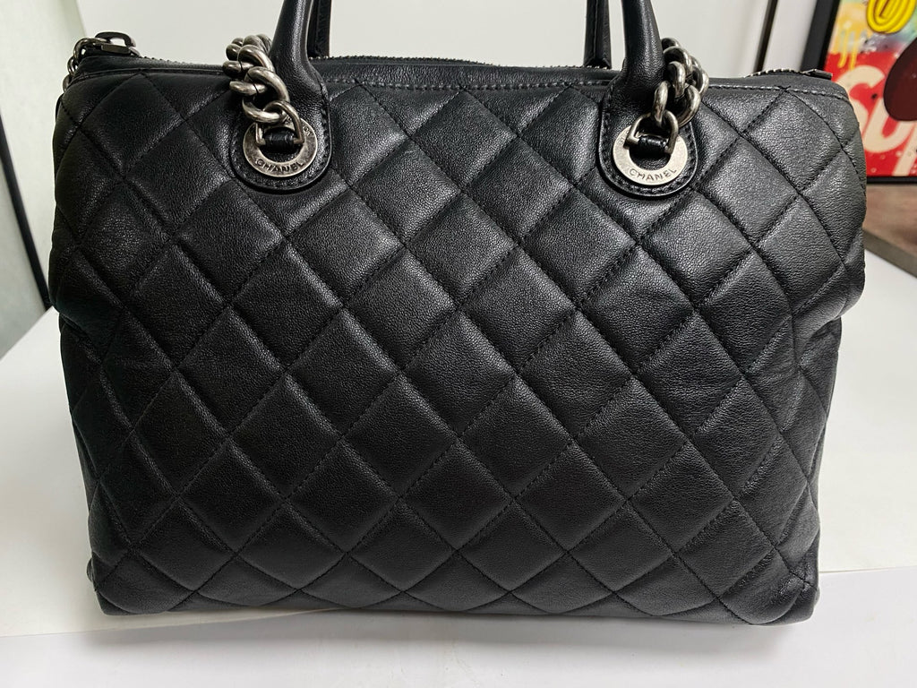 Chanel Metal Silver Tote
