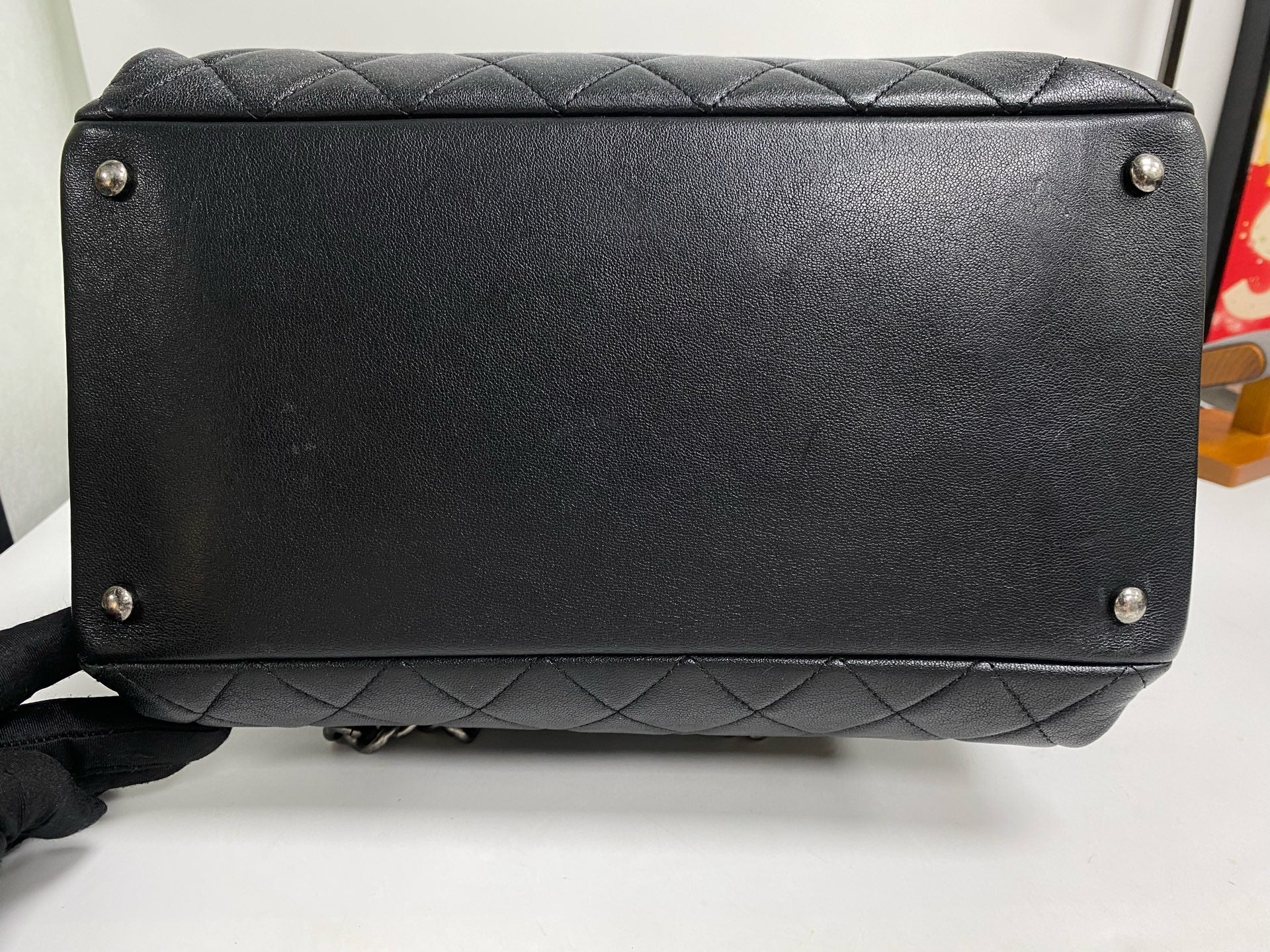 Chanel Metal Silver Tote