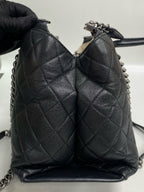 Chanel Metal Silver Tote