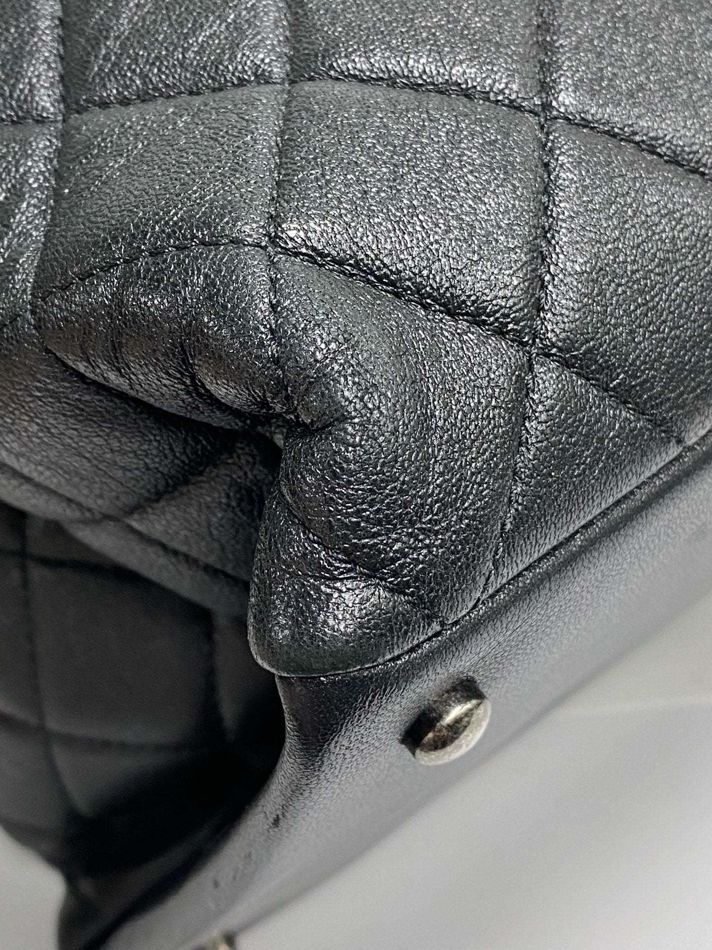 Chanel Metal Silver Tote