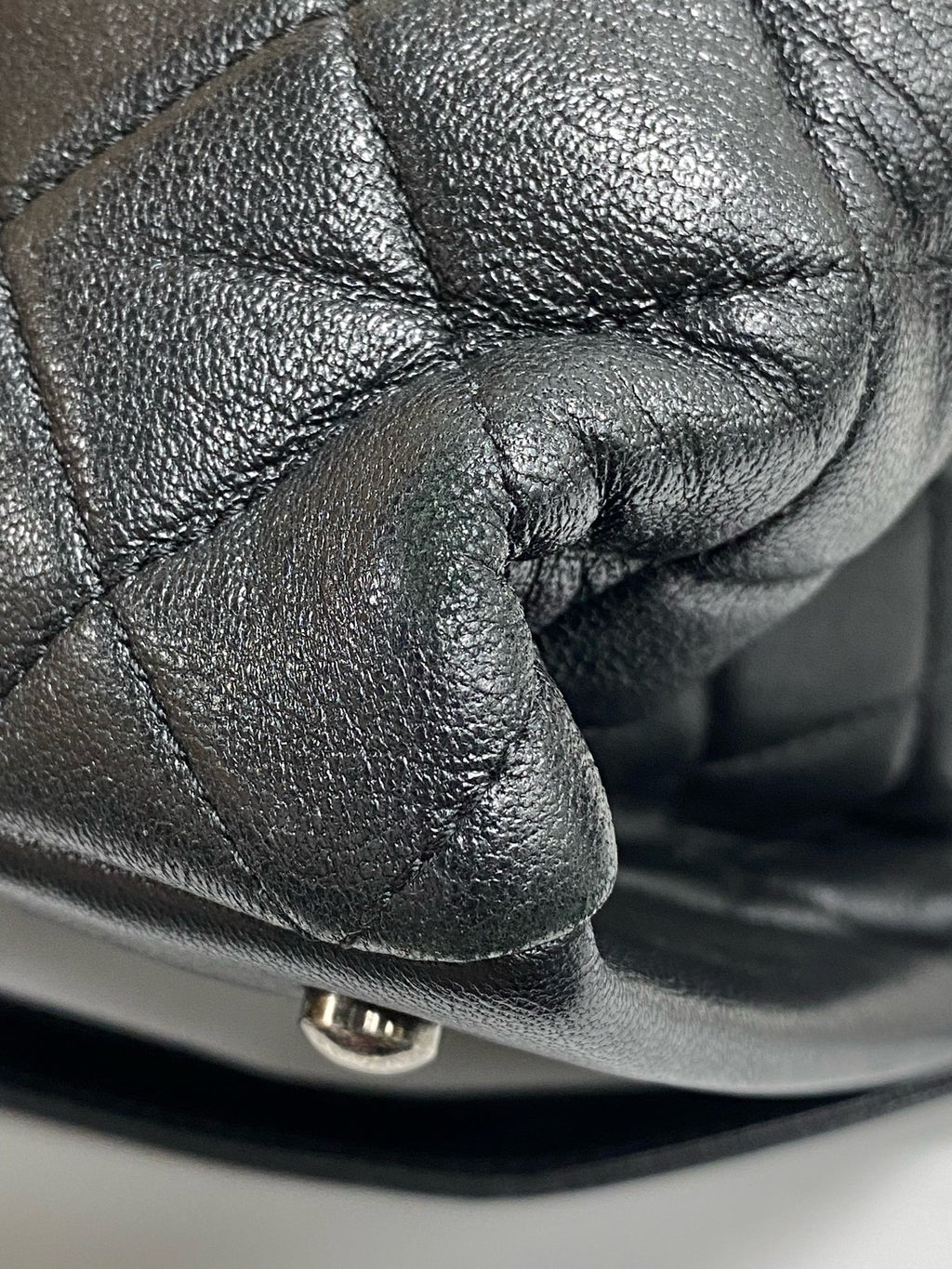 Chanel Metal Silver Tote