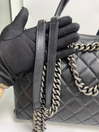 Chanel Metal Silver Tote