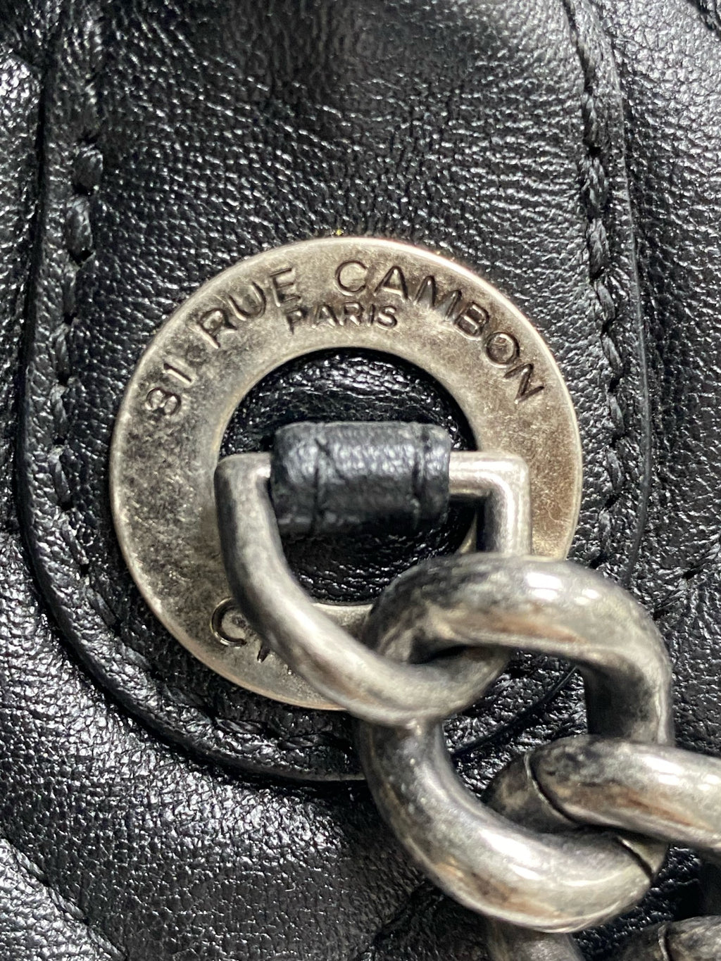 Chanel Metal Silver Tote