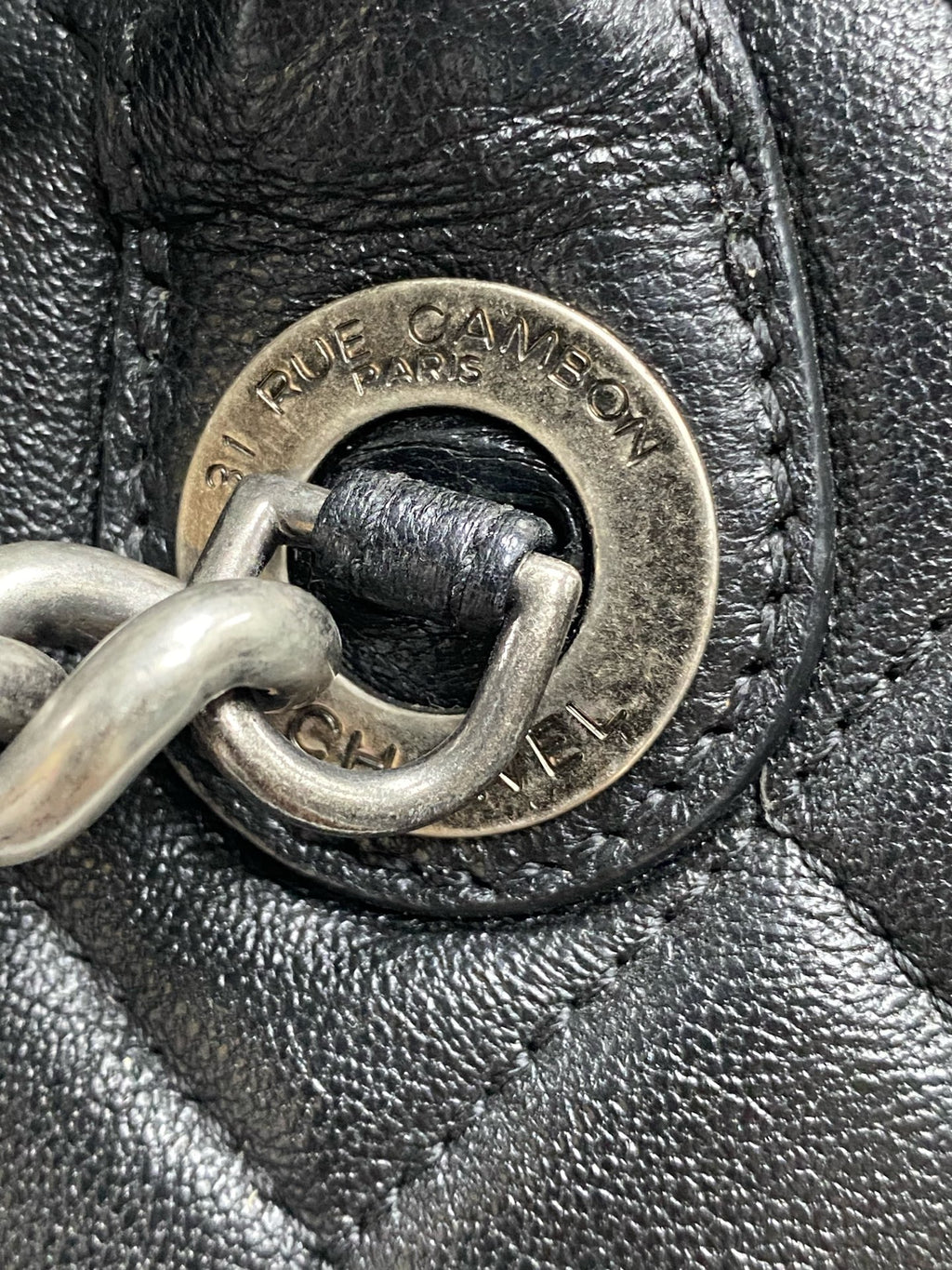 Chanel Metal Silver Tote
