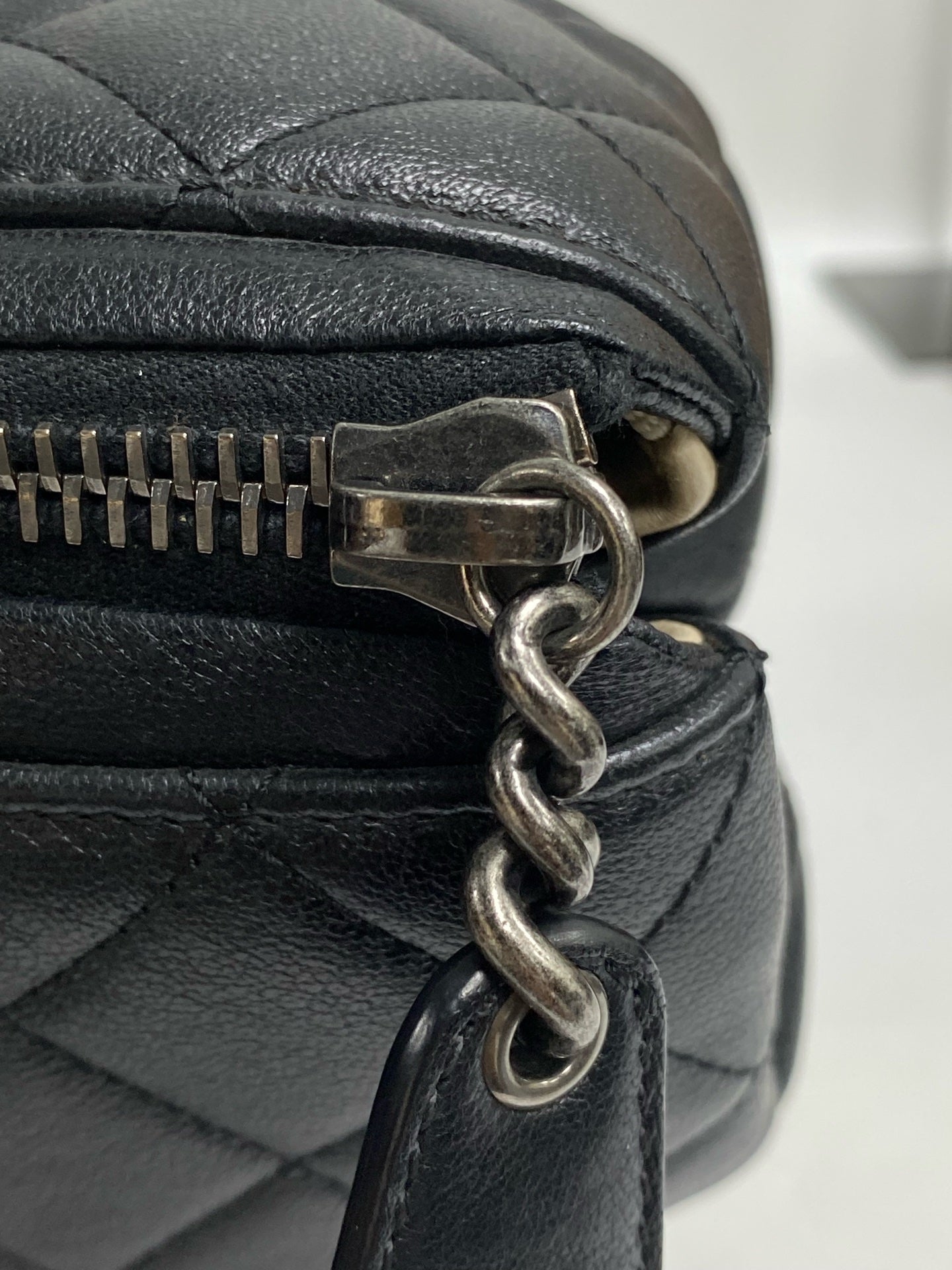Chanel Metal Silver Tote