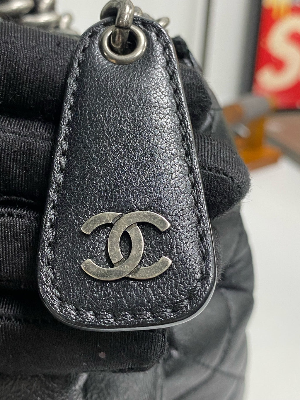 Chanel Metal Silver Tote