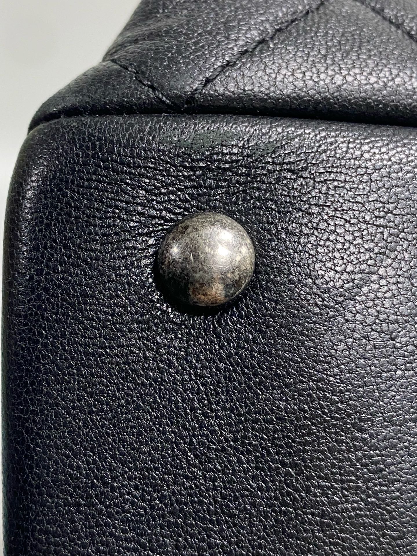 Chanel Metal Silver Tote