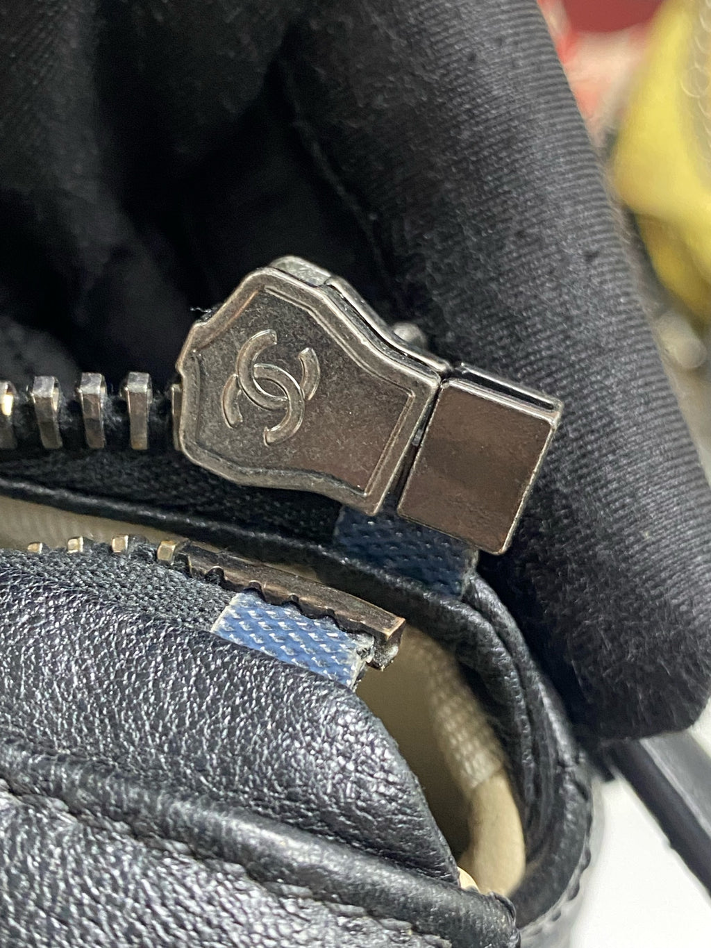 Chanel Metal Silver Tote
