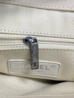 Chanel Metal Silver Tote