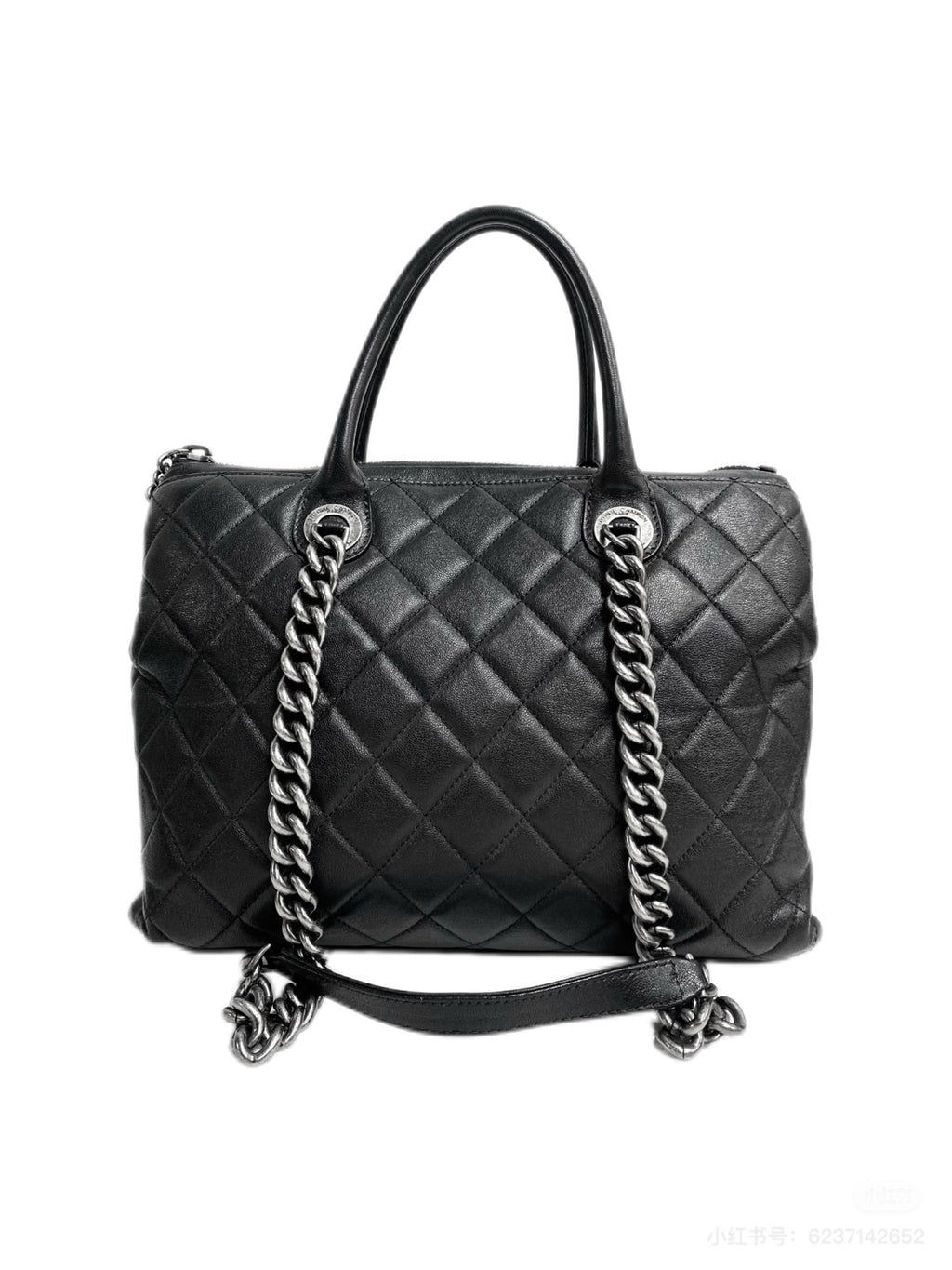 Chanel Metal Silver Tote