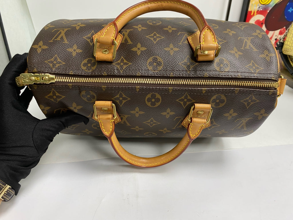 Louis Vuitton Canvas Satchel