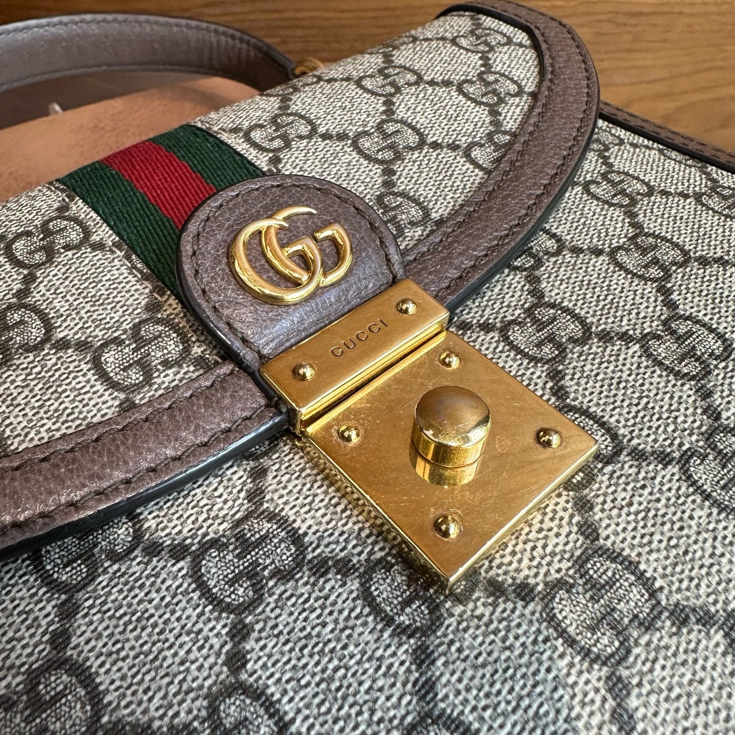 Gucci Ophidia Collection Beige Crossbody 651055 96IWX 8745