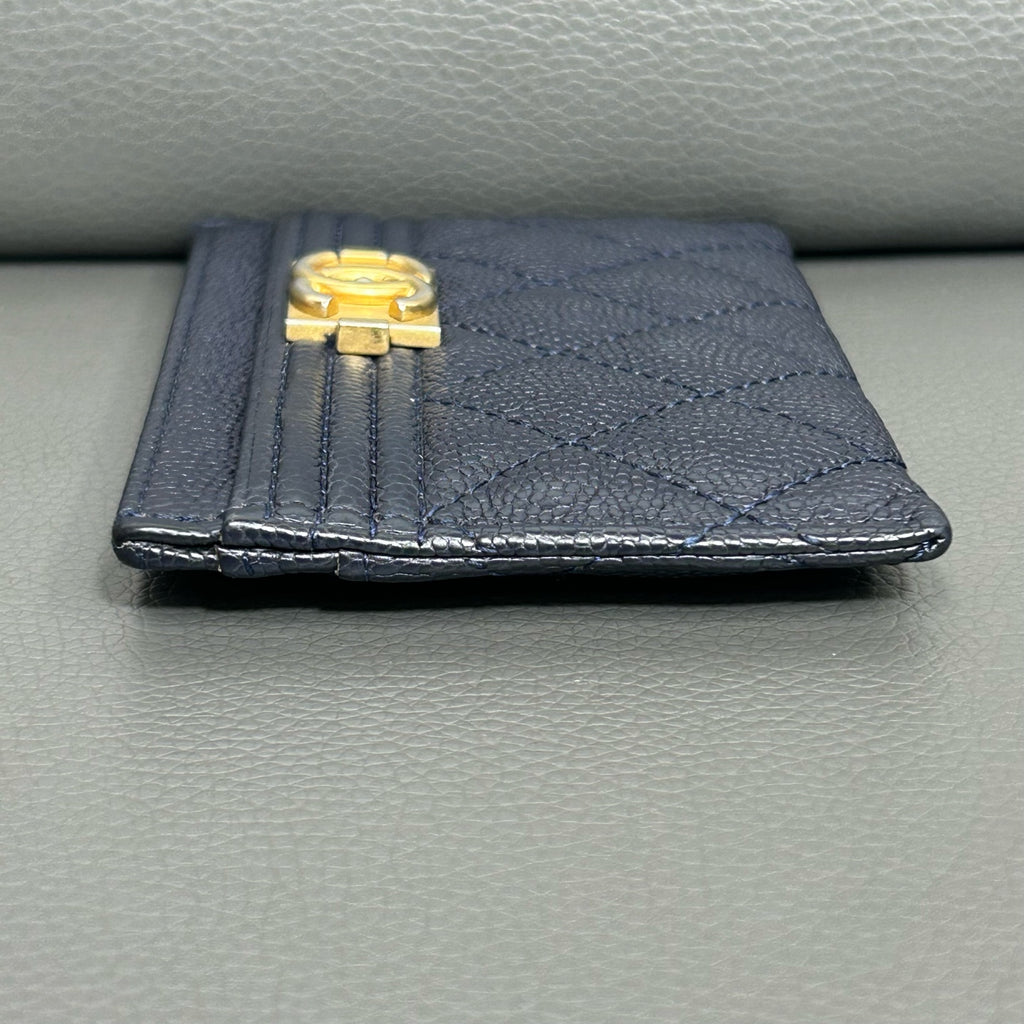 Chanel Leather Navy