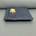 Chanel Leather Navy
