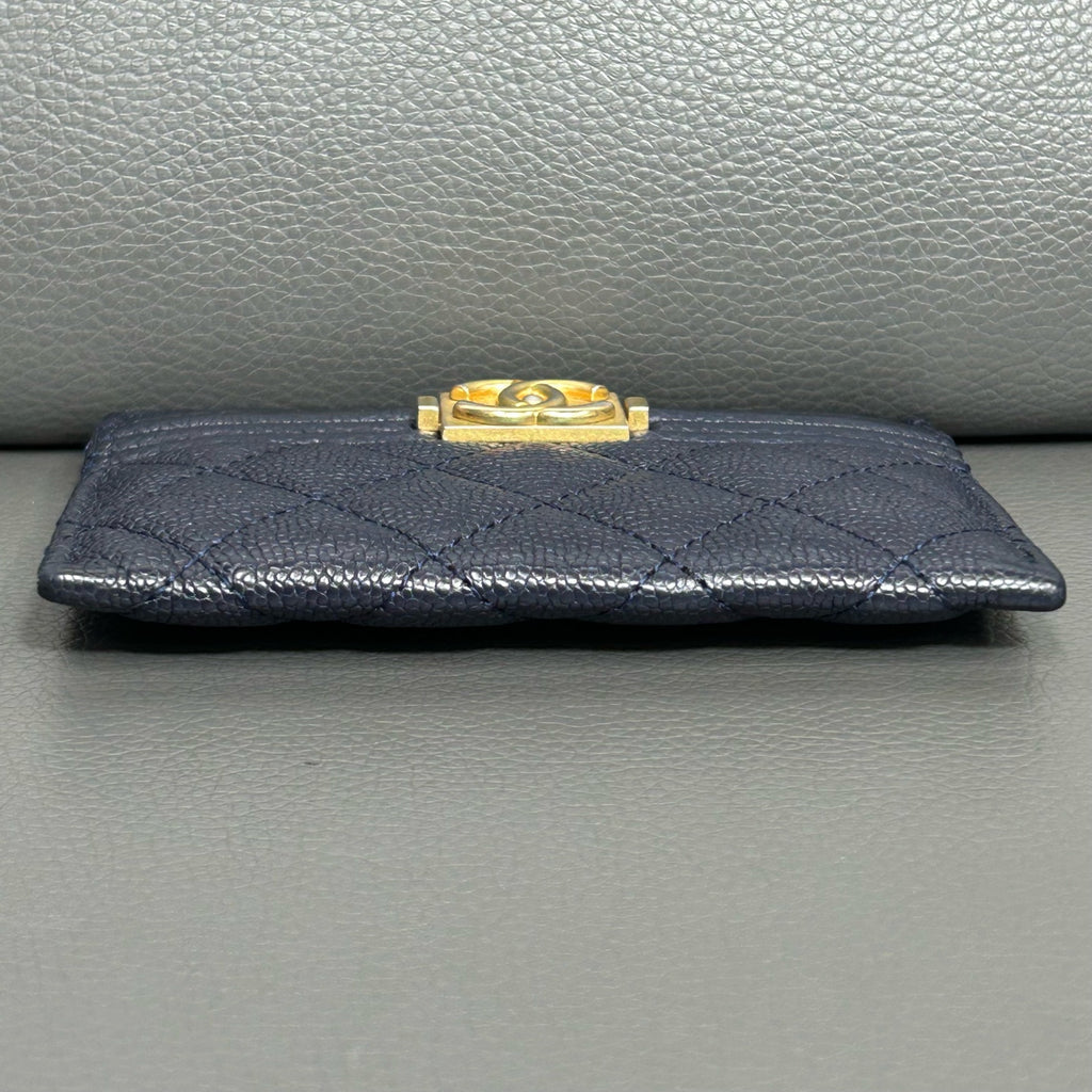 Chanel Leather Navy