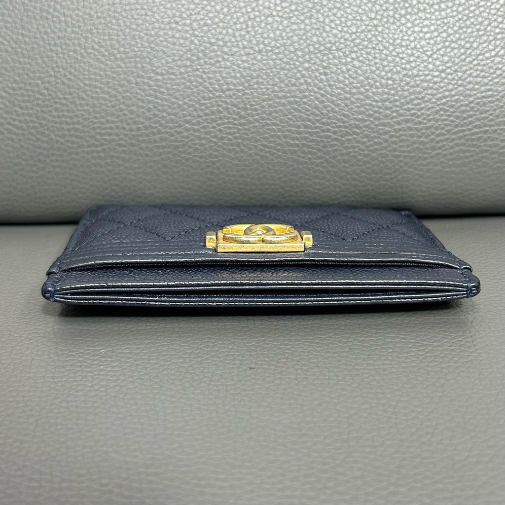 Chanel Leather Navy