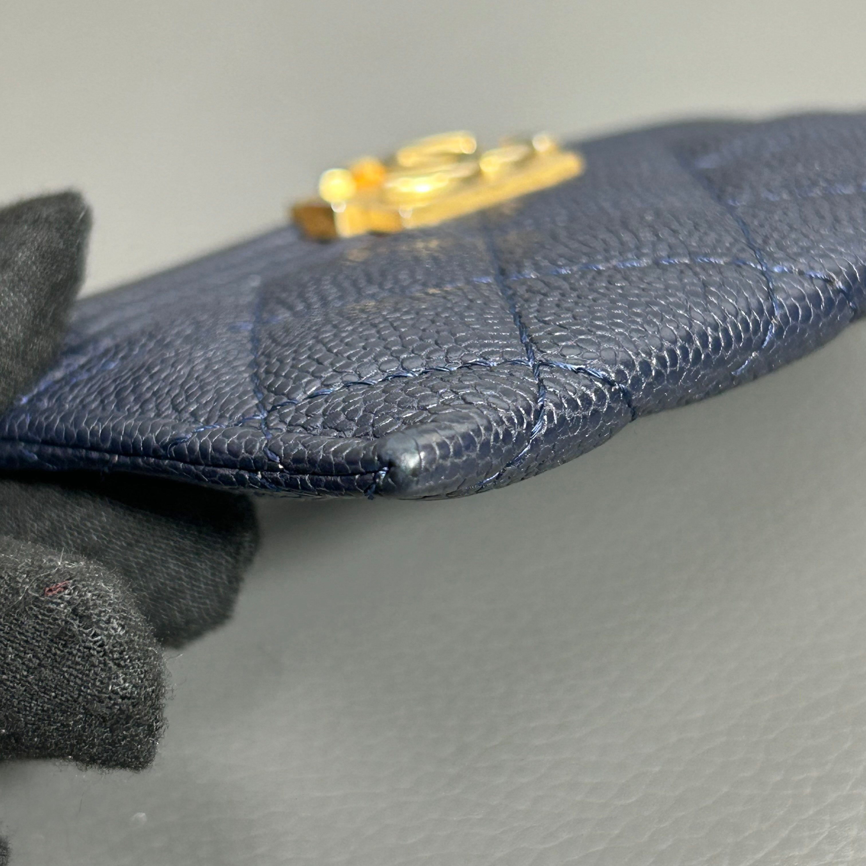 Chanel Leather Navy