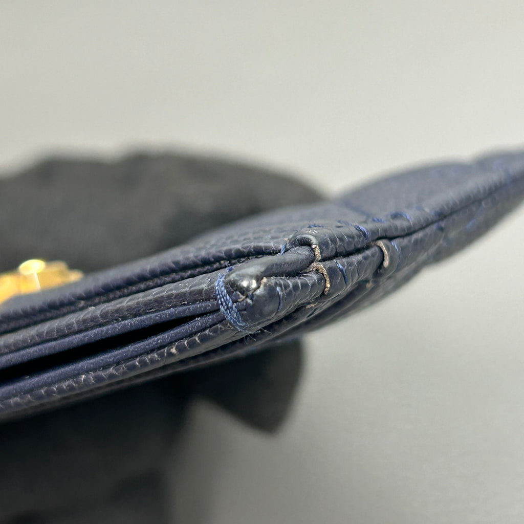 Chanel Leather Navy