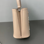 Prada Metal Bucket & Drawstring Bag