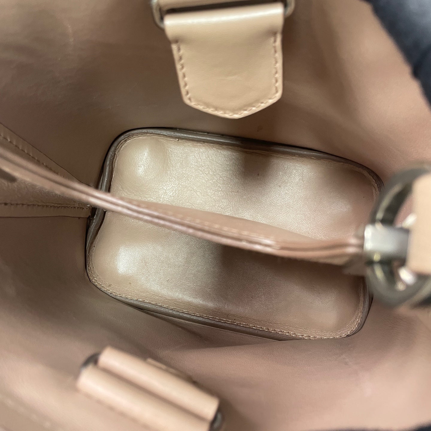 Prada Metal Bucket & Drawstring Bag