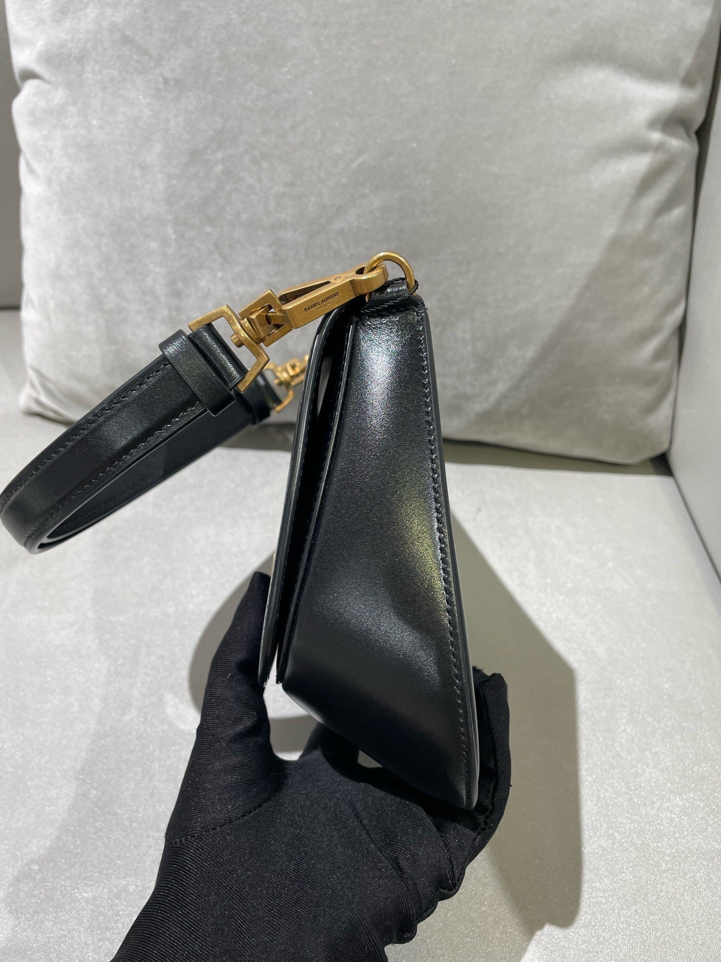Saint laurent VOLTAIRE BOX SAINT LAURENT top-handle bag Black 8008460SX0W1000