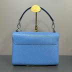 Louis Vuitton Leather Blue