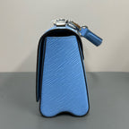 Louis Vuitton Leather Blue