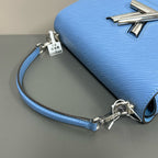 Louis Vuitton Leather Blue